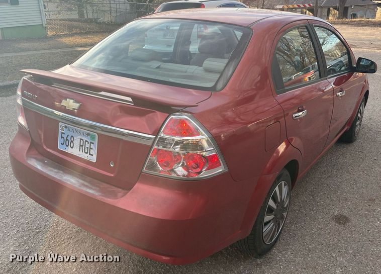 image for item DQ4068 2009 Chevrolet Aveo