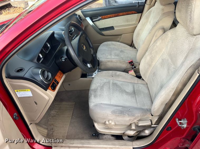 image for item DQ4068 2009 Chevrolet Aveo