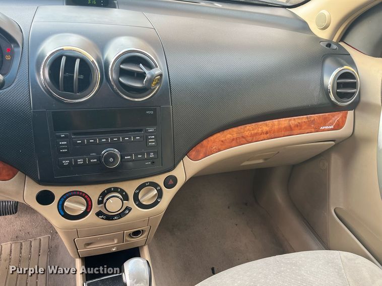 image for item DQ4068 2009 Chevrolet Aveo