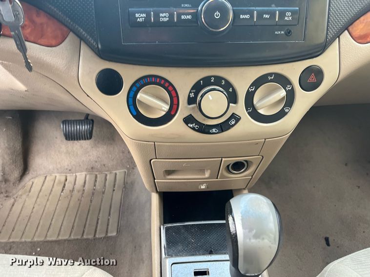 image for item DQ4068 2009 Chevrolet Aveo