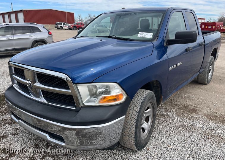 image for item DQ4073 2011 Dodge Ram 1500  Quad Cab pickup truck