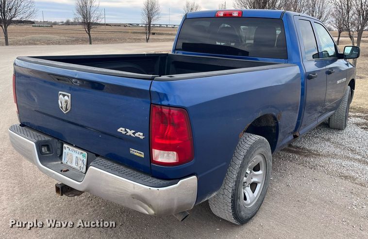 image for item DQ4073 2011 Dodge Ram 1500  Quad Cab pickup truck