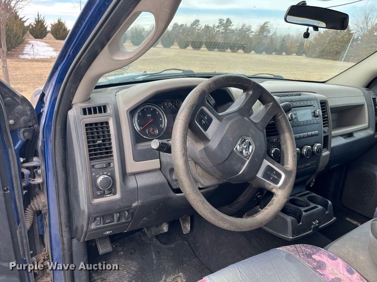 image for item DQ4073 2011 Dodge Ram 1500  Quad Cab pickup truck