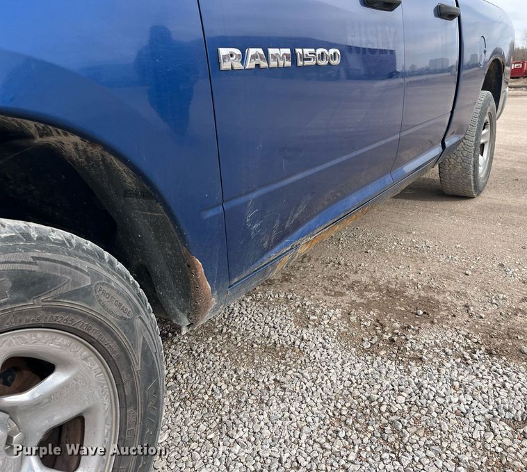 image for item DQ4073 2011 Dodge Ram 1500  Quad Cab pickup truck