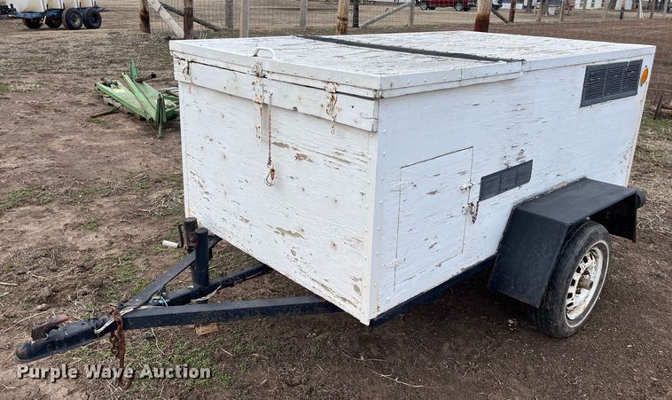 image for item DQ4074 Shop built  animal trailer