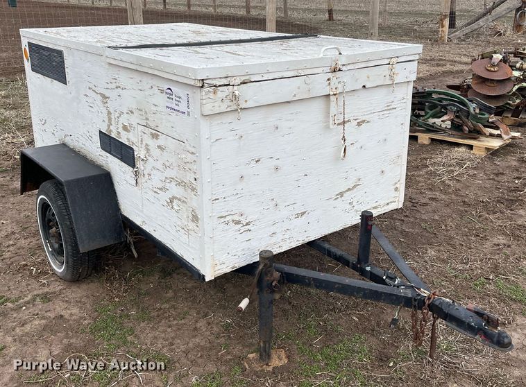 image for item DQ4074 Shop built  animal trailer