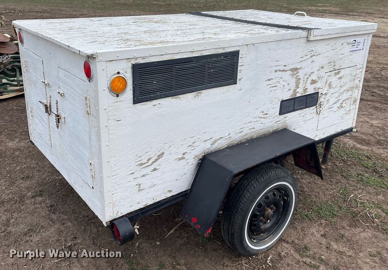 image for item DQ4074 Shop built  animal trailer