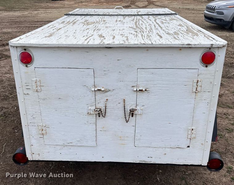 image for item DQ4074 Shop built  animal trailer