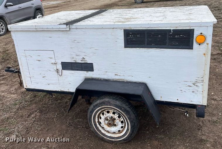 image for item DQ4074 Shop built  animal trailer
