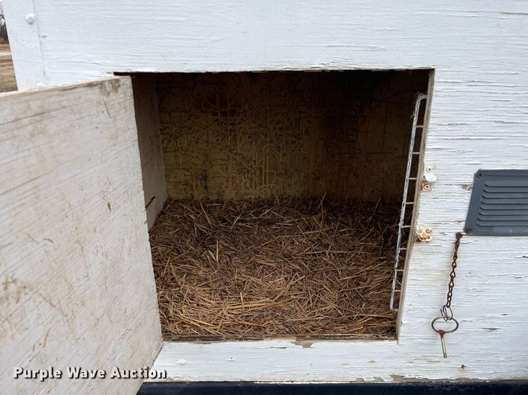 image for item DQ4074 Shop built  animal trailer