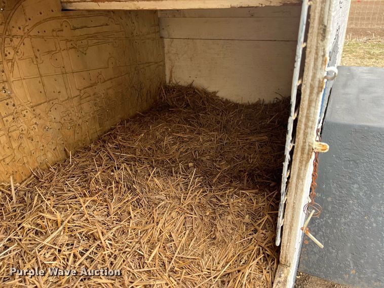 image for item DQ4074 Shop built  animal trailer