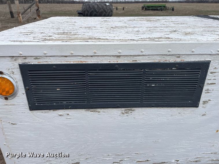 image for item DQ4074 Shop built  animal trailer