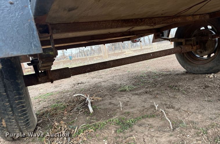 image for item DQ4074 Shop built  animal trailer