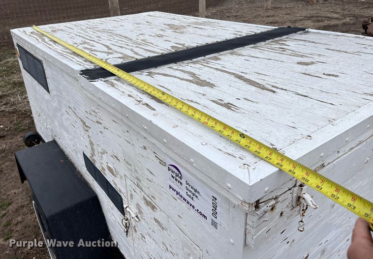 image for item DQ4074 Shop built  animal trailer