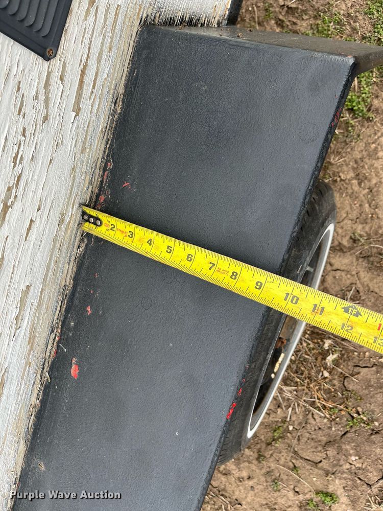 image for item DQ4074 Shop built  animal trailer