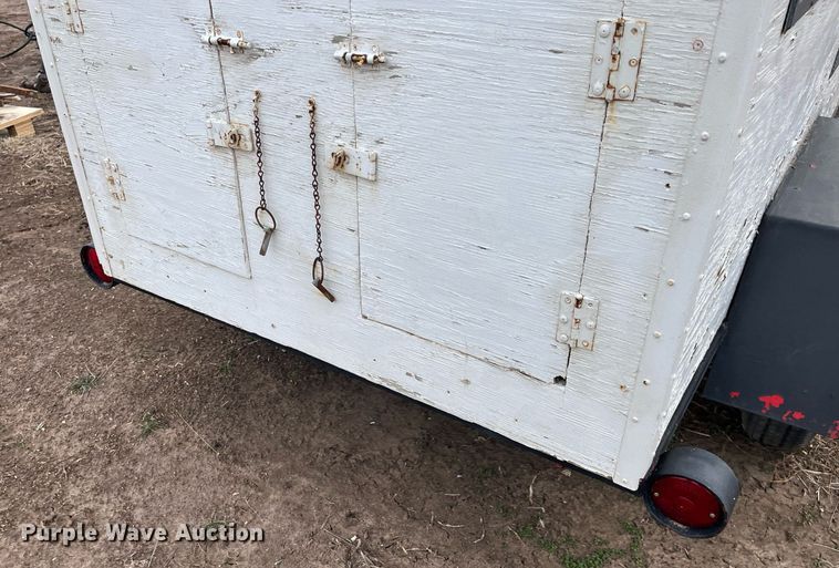 image for item DQ4074 Shop built  animal trailer