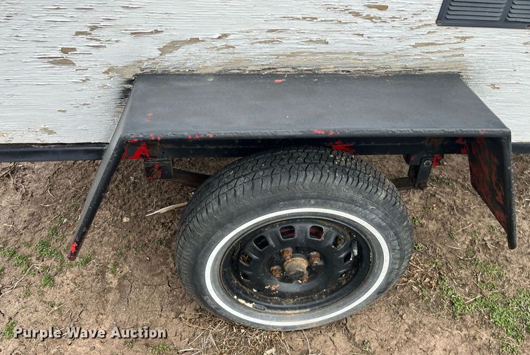 image for item DQ4074 Shop built  animal trailer