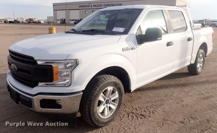 image for item DQ5080 2019 Ford F150 XL  SuperCrew pickup truck