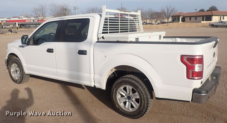 image for item DQ5080 2019 Ford F150 XL  SuperCrew pickup truck