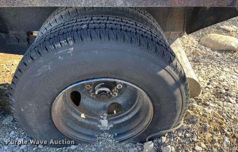 image for item DR7452 1994 Schmidt Manufacturing 1600MT  sandblasting trailer