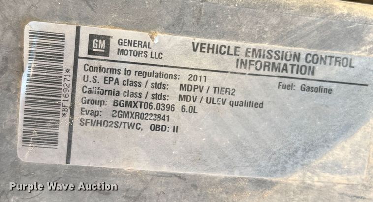 image for item DR7453 2011 Chevrolet Silverado 2500HD  pickup truck