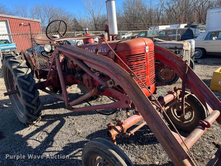 image for item DR7459 1948 IH Farmall C  tractor