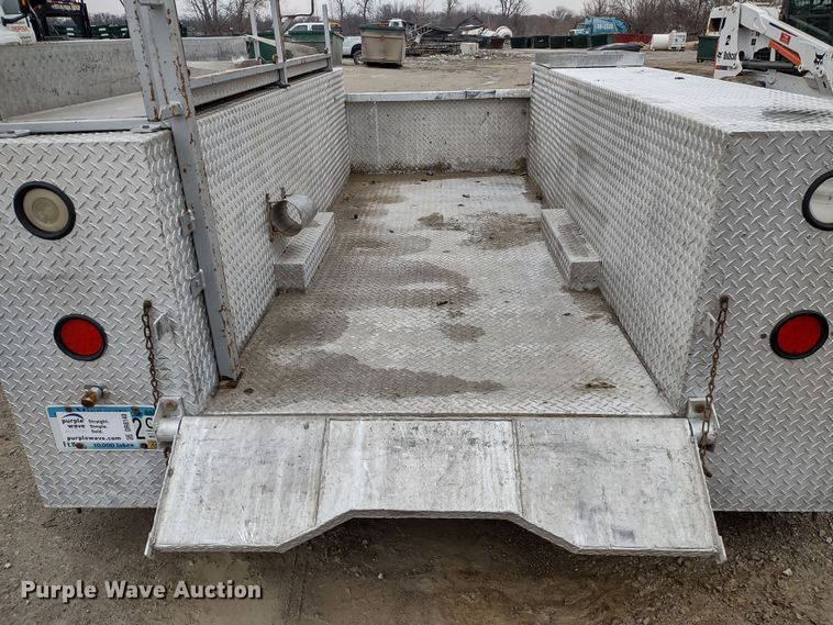 image for item DR8140 Aluminum utility bed