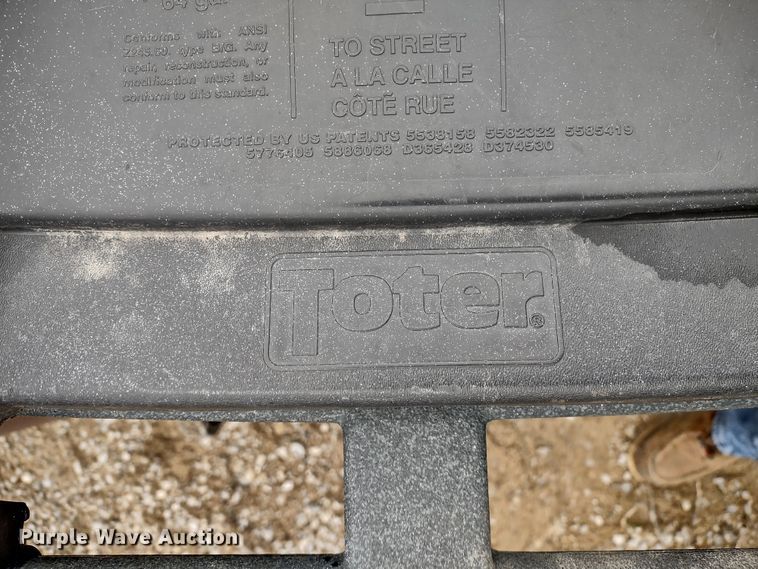 image for item DR8141 (25) Cascade Cart Solutions trash cans