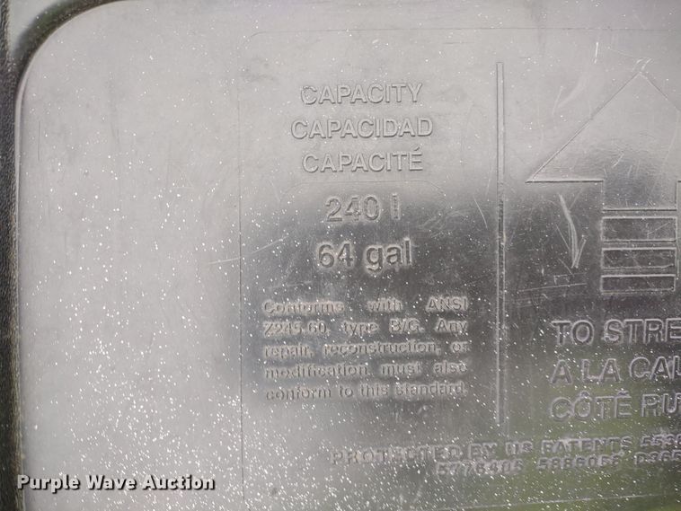 image for item DR8141 (25) Cascade Cart Solutions trash cans