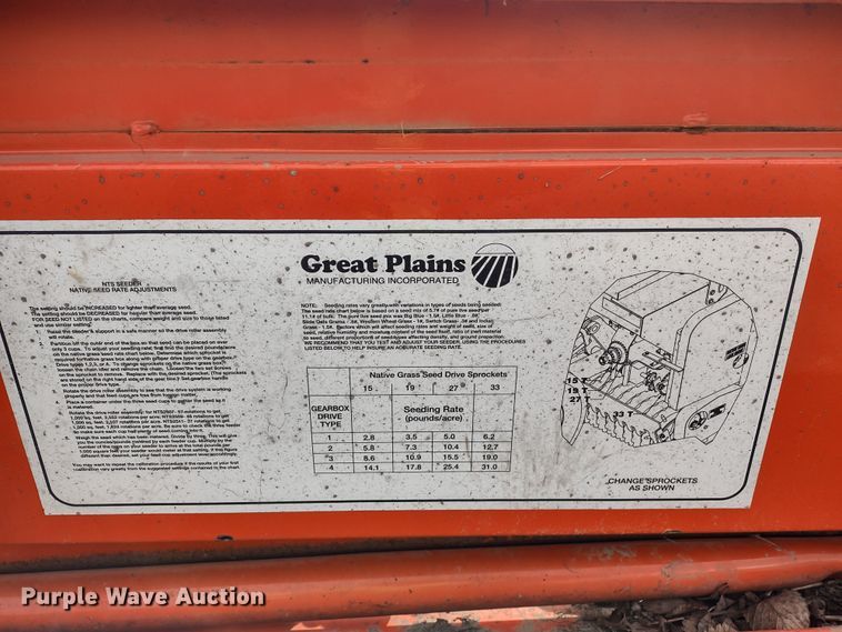 image for item DR8155 Land Pride NTS2507  overseeder