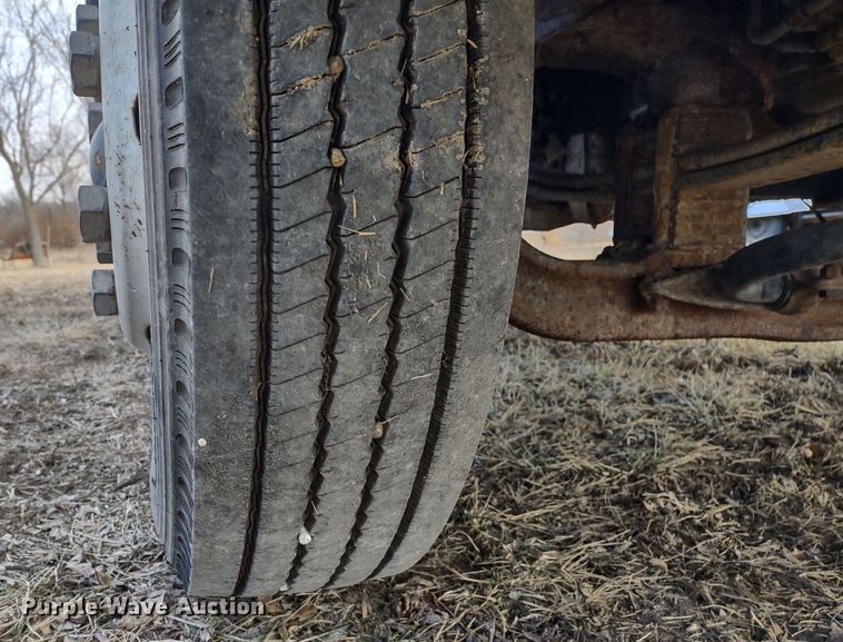 image for item DR8158 2014 Mitsubishi Fuso FE160  Crew Cab flatbed truck