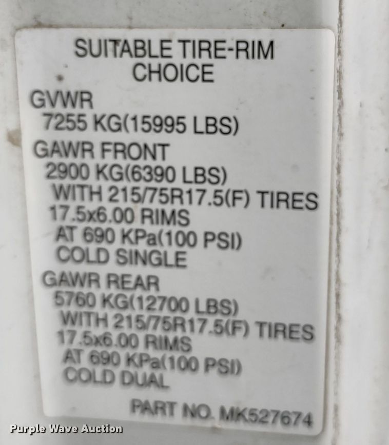 image for item DR8158 2014 Mitsubishi Fuso FE160  Crew Cab flatbed truck