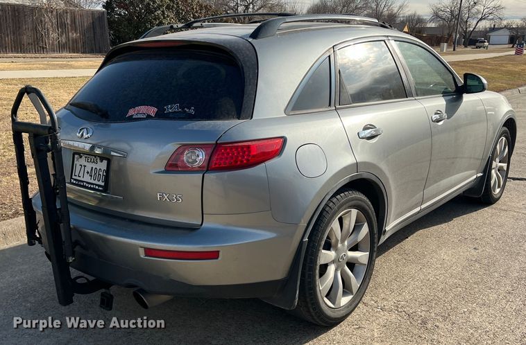 image for item DS2698 2004 Infinity FX35  SUV