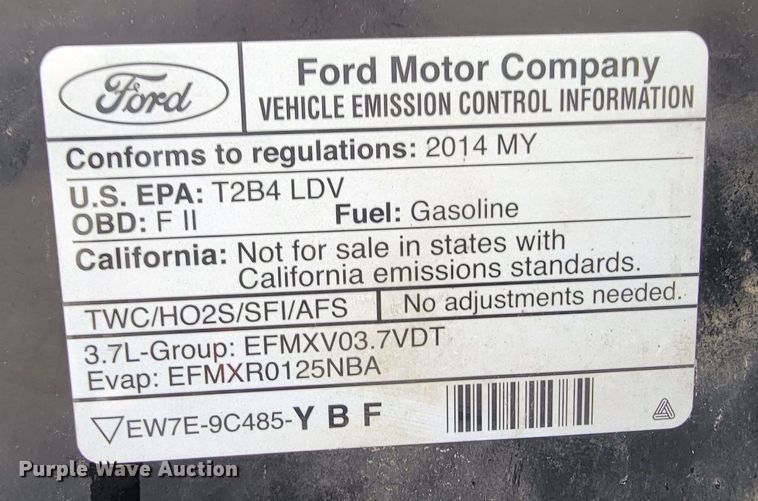 image for item HG9371 2014 Ford Mustang