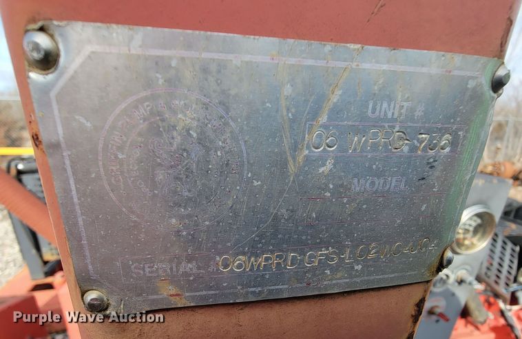 image for item HG9382 Griffin 6WPRD-736  water pump