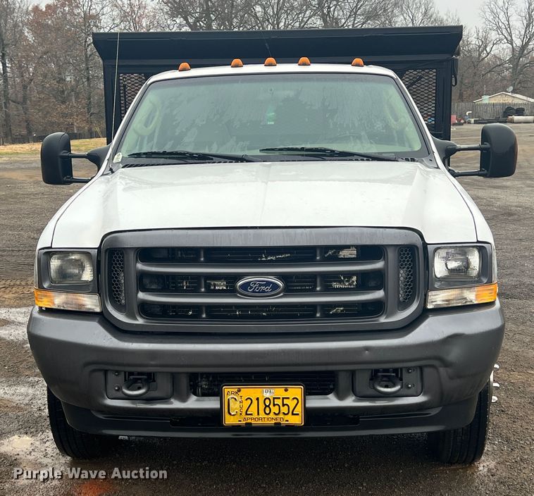 image for item ID9277 2004 Ford F550 Super Duty  dump flatbed truck