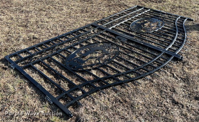 image for item ID9439 14' W steel gate