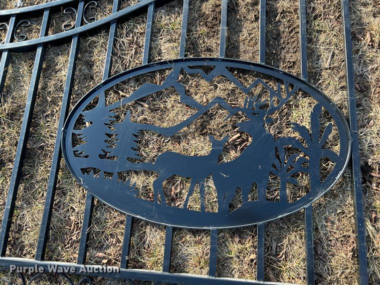 image for item ID9439 14' W steel gate