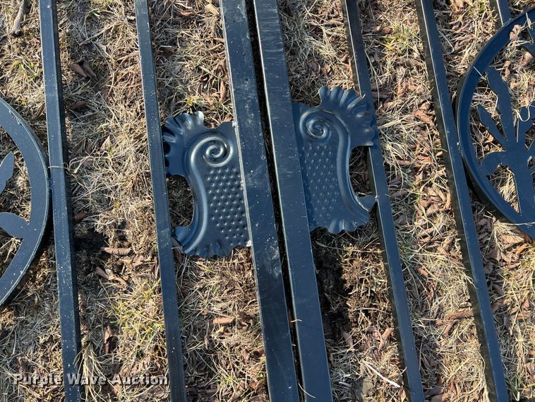 image for item ID9439 14' W steel gate