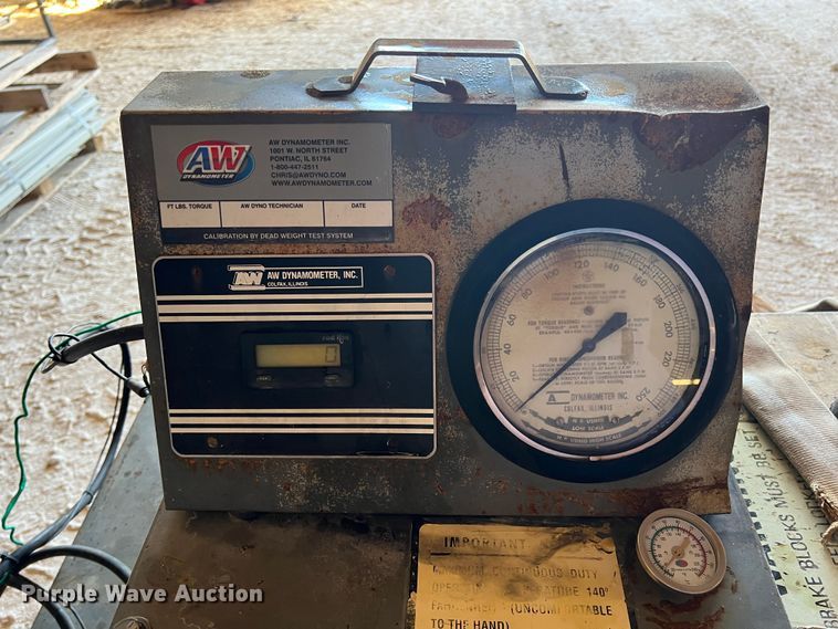 image for item ID9441 AW 200  dynamometer