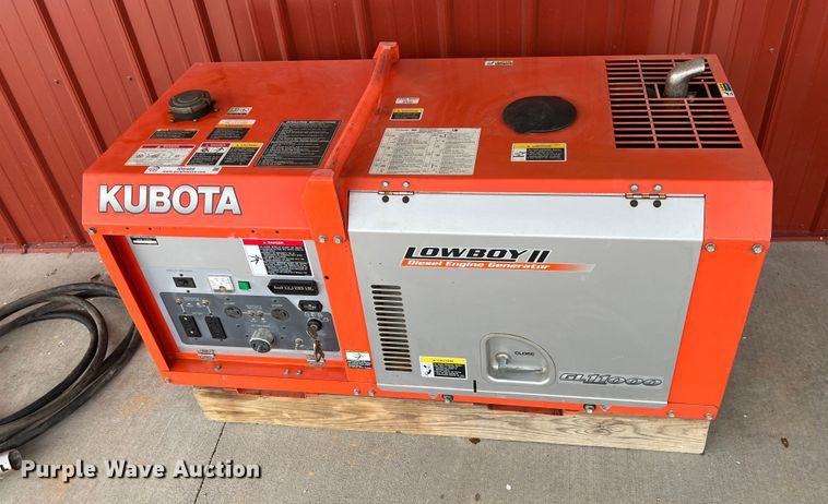 image for item ID9489 Kubota Lowboy II  generator