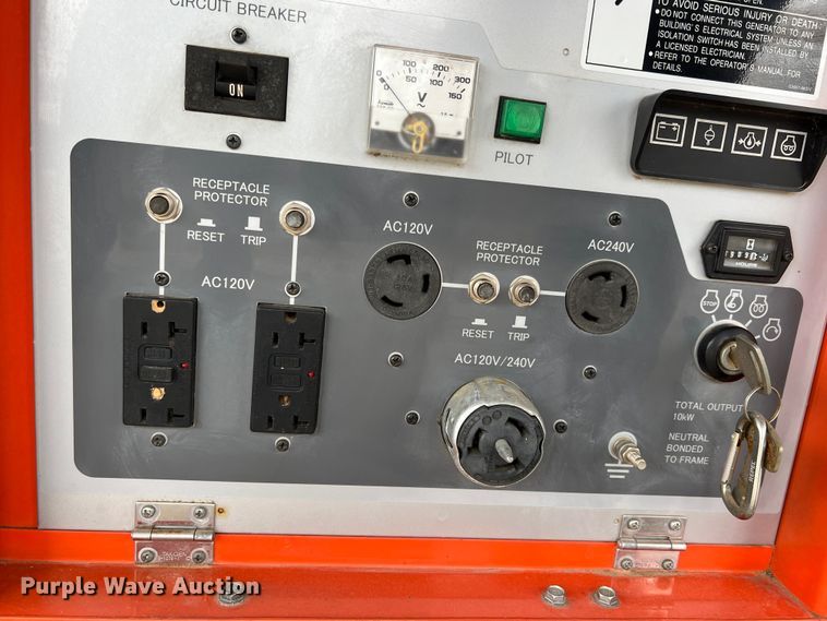 image for item ID9489 Kubota Lowboy II  generator