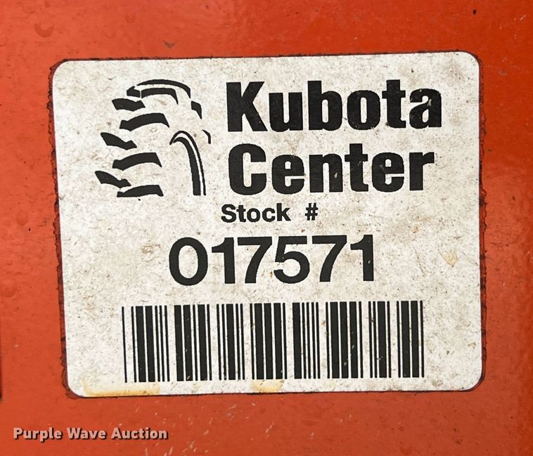image for item ID9489 Kubota Lowboy II  generator