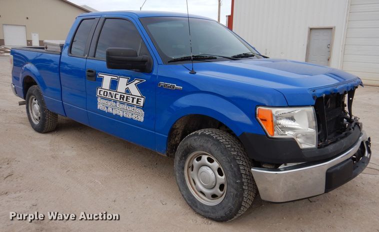 image for item IO9352 2012 Ford F150 XL  Ext. Cab pickup truck