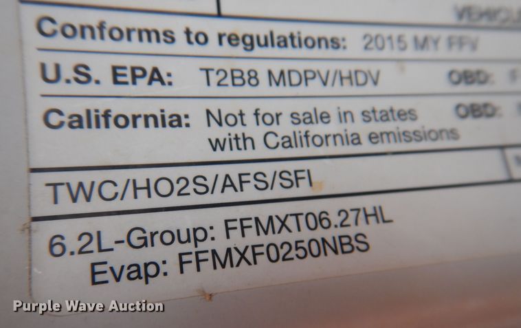 image for item IO9354 2015 Ford F350  pickup truck