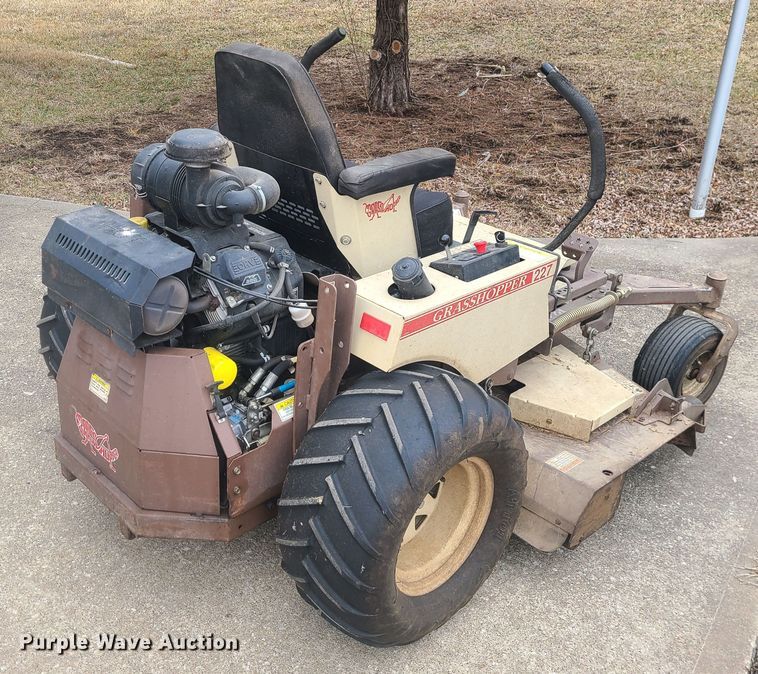 image for item JG9474 Grasshopper 227  ZTR lawn mower