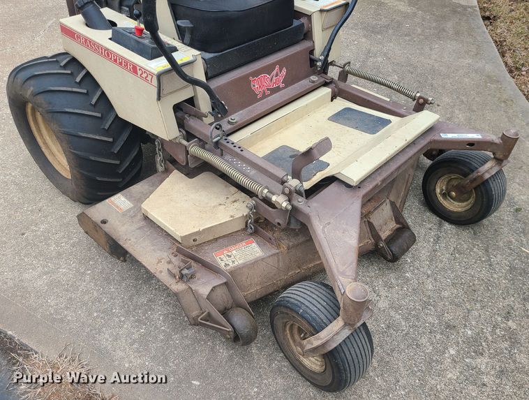 image for item JG9474 Grasshopper 227  ZTR lawn mower