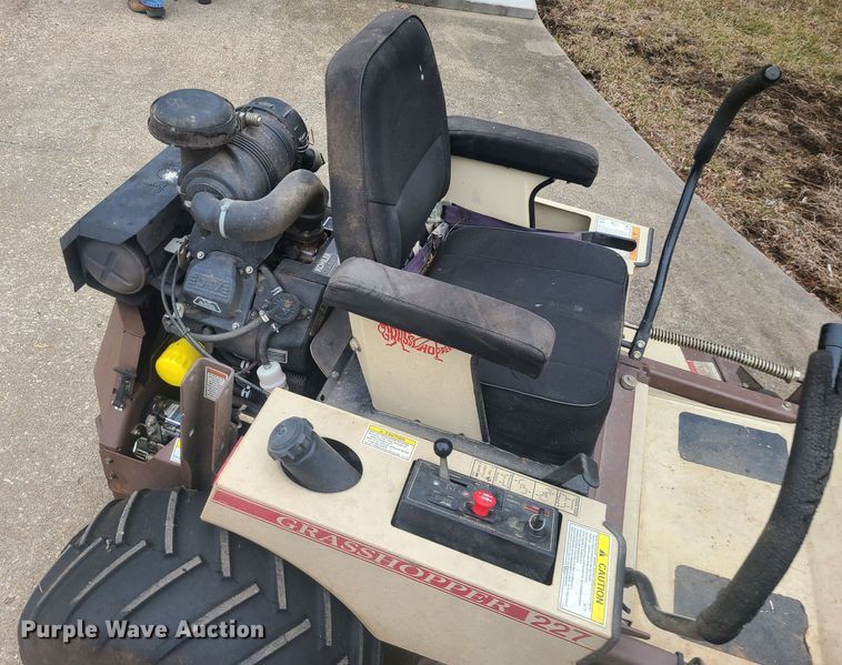 image for item JG9474 Grasshopper 227  ZTR lawn mower