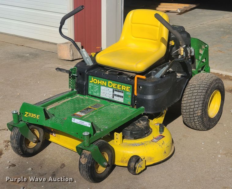 image for item JG9482 John Deere Z335E  ZTR lawn mower