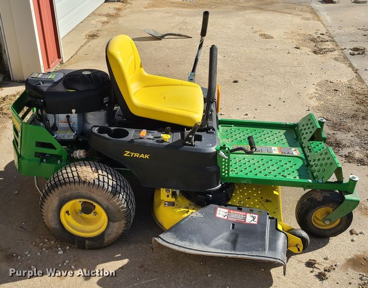 image for item JG9482 John Deere Z335E  ZTR lawn mower
